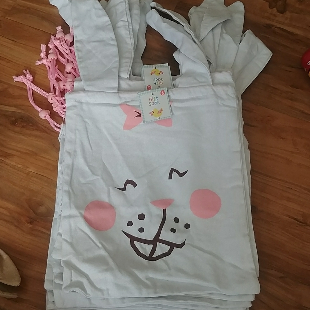 Gift sack birthdays party bunny bag